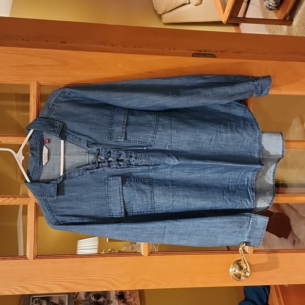 Denim tunic